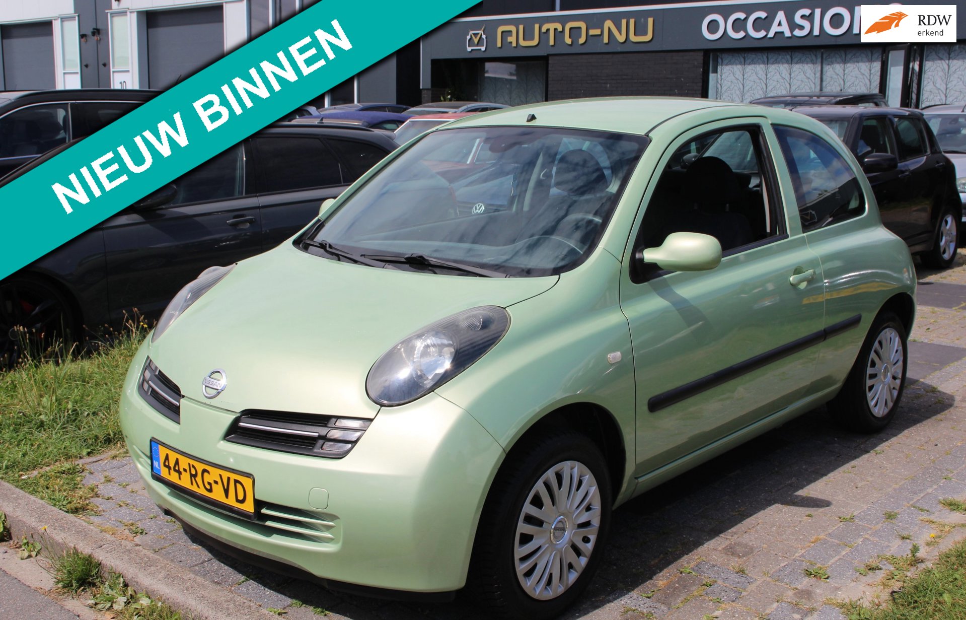 Nissan Micra 1.2 Visia Airco Key-Less Start! Elec. ramen+Spiegels APK 2027 NAP