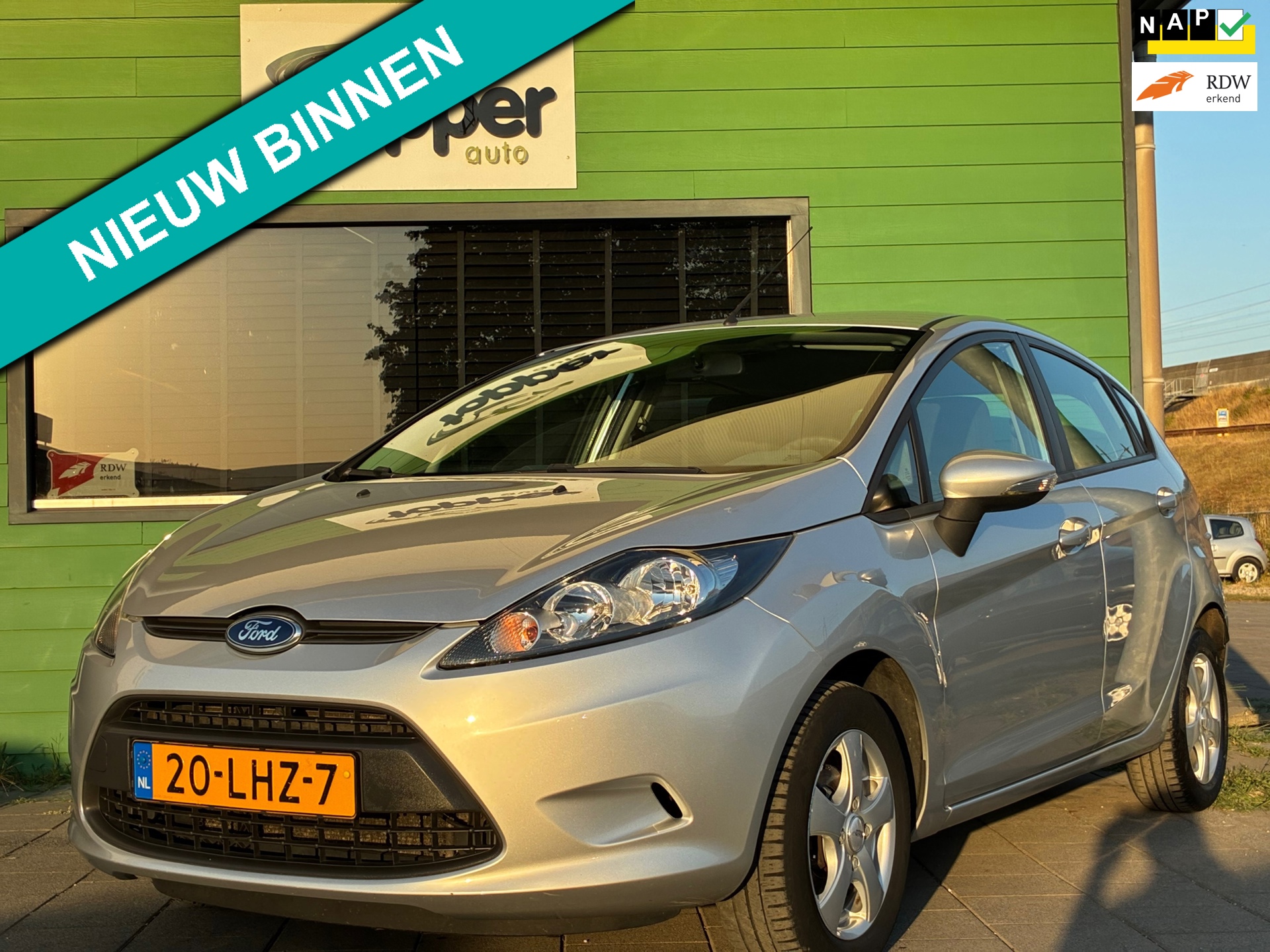 Ford Fiesta 1.25 Limited|Climatronic|Lm-Velgen|Elektr.ramen|Trekhaak|Nieuwe APK|NAP|