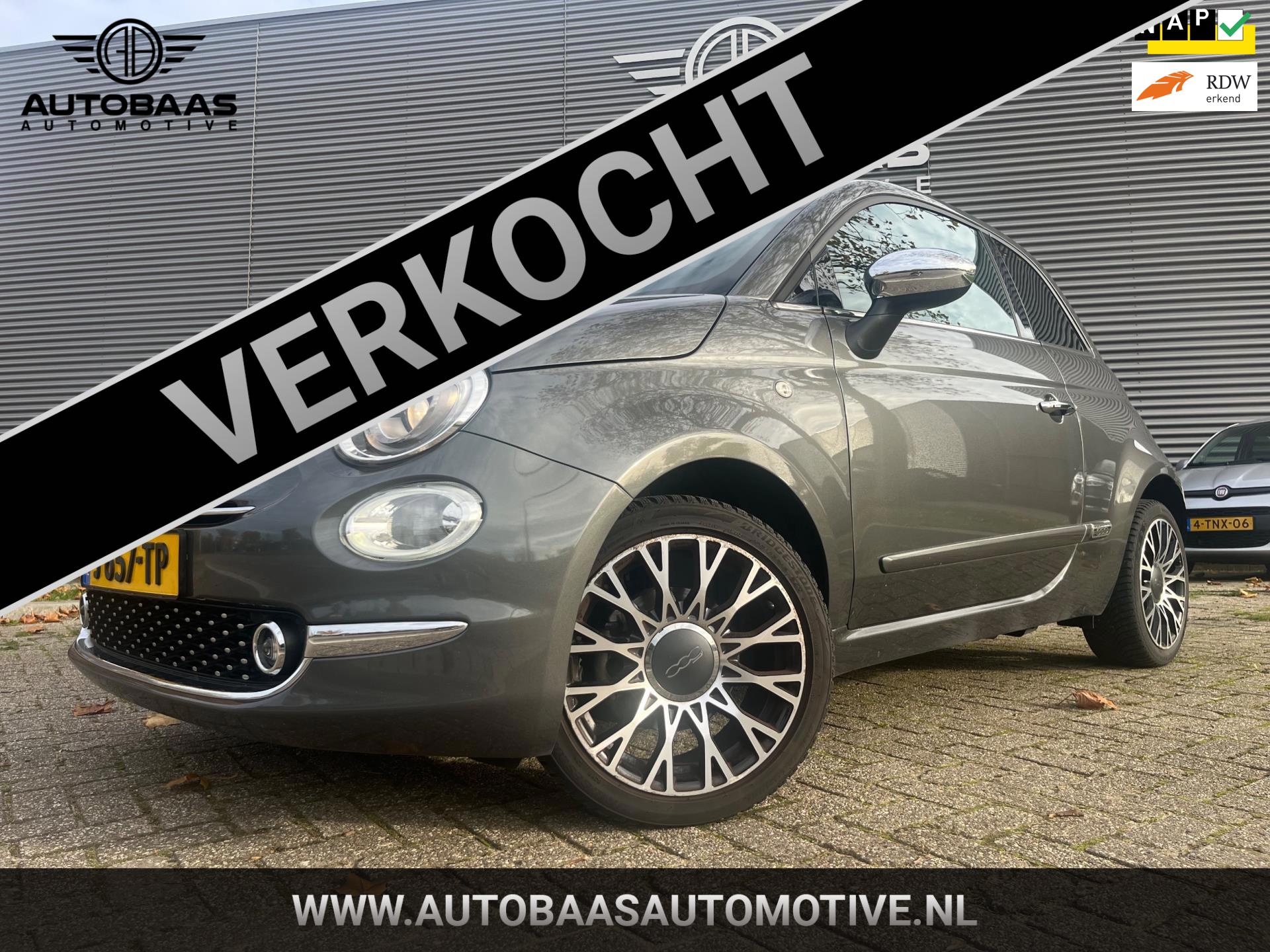 Fiat 500 1.0 Hybrid Star NL-AUTO+NAP+1EIG+APPLE CARPLAY+AIRCO+CRUISECONTROL+PARKEERSENSOREN+NAVI+LICHTMETALEN VELGEN+BTW+