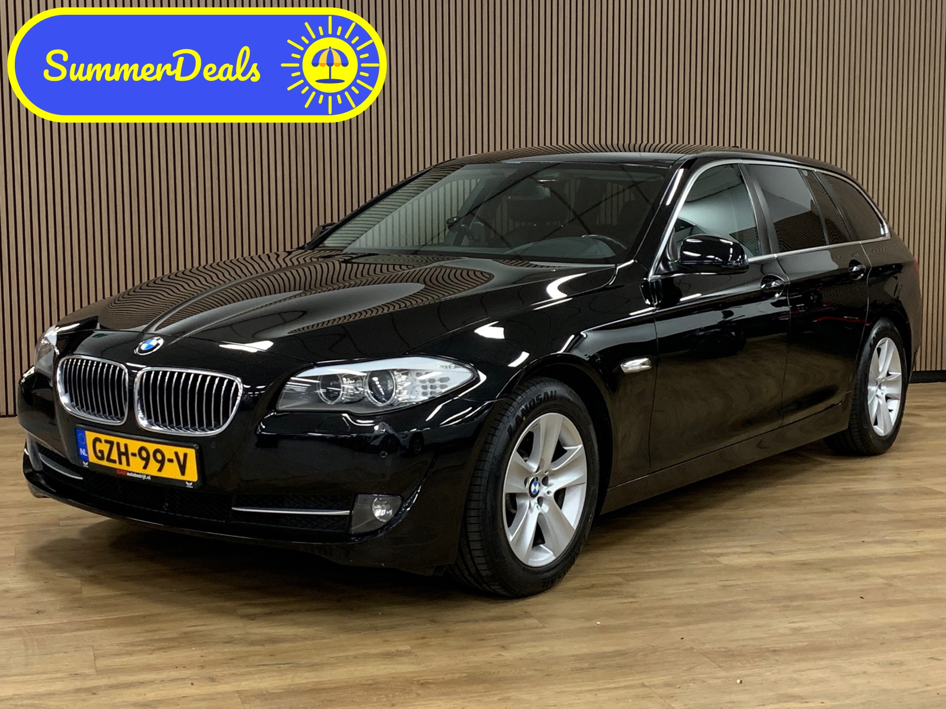 BMW 5-serie Touring 523i High Executive|Navigatie|Climate Control|