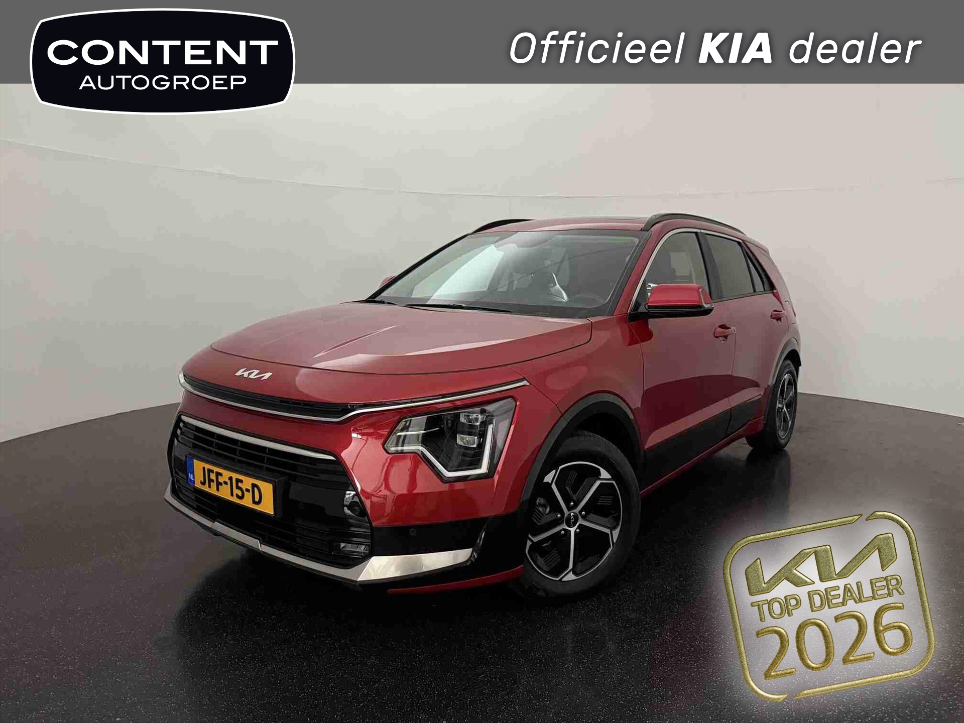 Kia Niro 1.6 GDi Hybrid 129pk DCT6 DynamicPlusLine | Schuif-/Kanteldak | Stoel- en Stuurwielverwarming