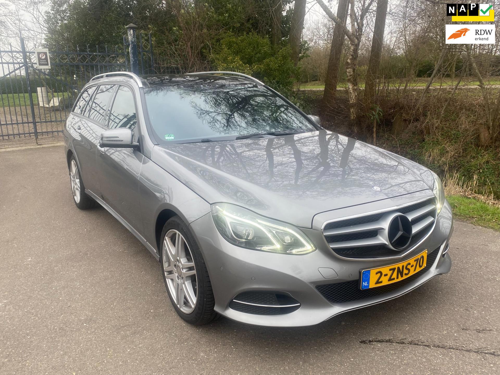 Mercedes-Benz E-klasse Estate 300 BlueTEC HYBRID Panodak, 18" AMG, NAP