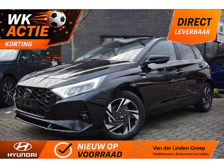 Hyundai i20 Hyundai i20 1.0Turbo GDi 5drs 90pk Premium met € 4.000,- Actie voordeel!