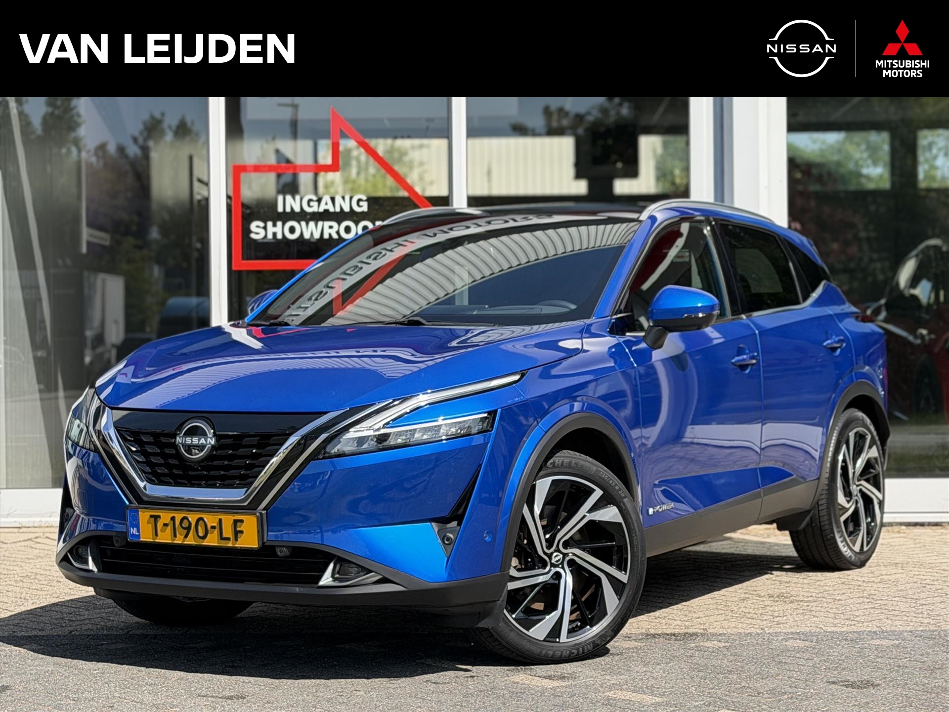 Nissan QASHQAI E-power 190pk Tekna Plus | Panoramadak | App Connect | Leder | 360-Camera | Head-Up | Keyless