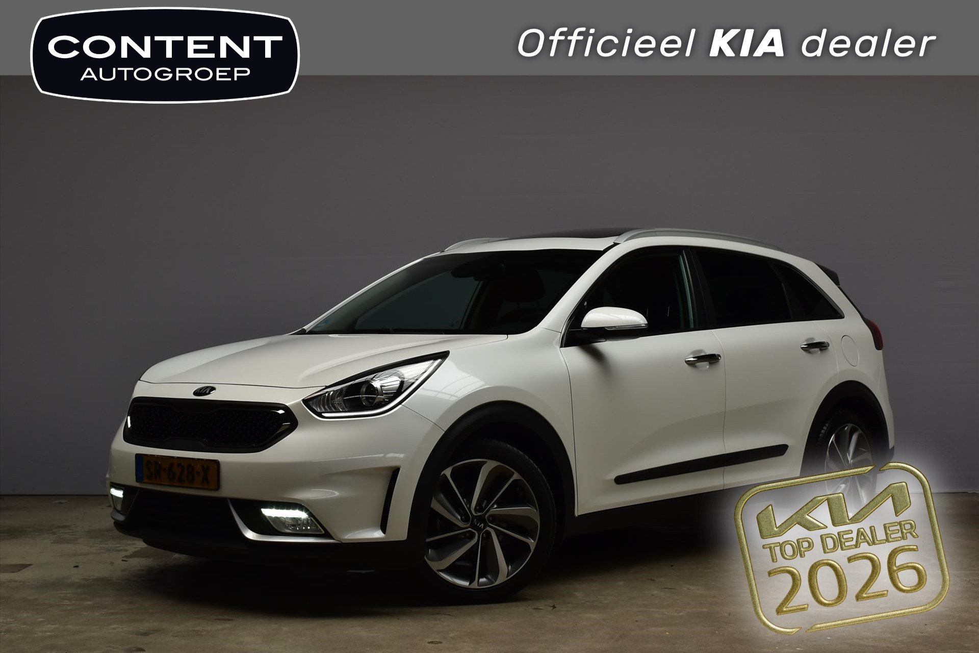 Kia Niro 1.6 GDi Hybrid Design Edition |Schuifdak |Dealeronderhouden
