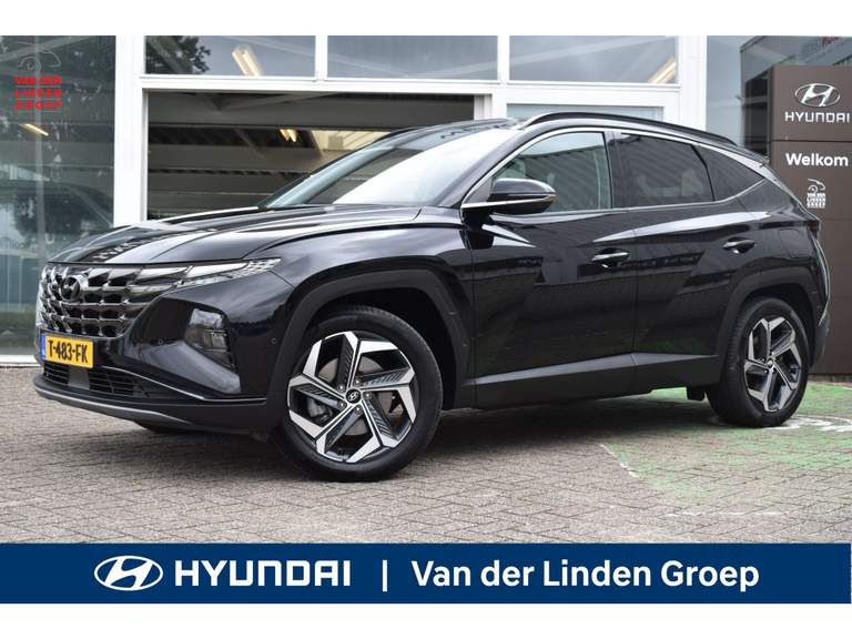 Hyundai Tucson Hyundai Tucson 1.6 T-GDI HEV Premium Sky Trekhaak 360Cam/Leer/Blindspot/19"/Win