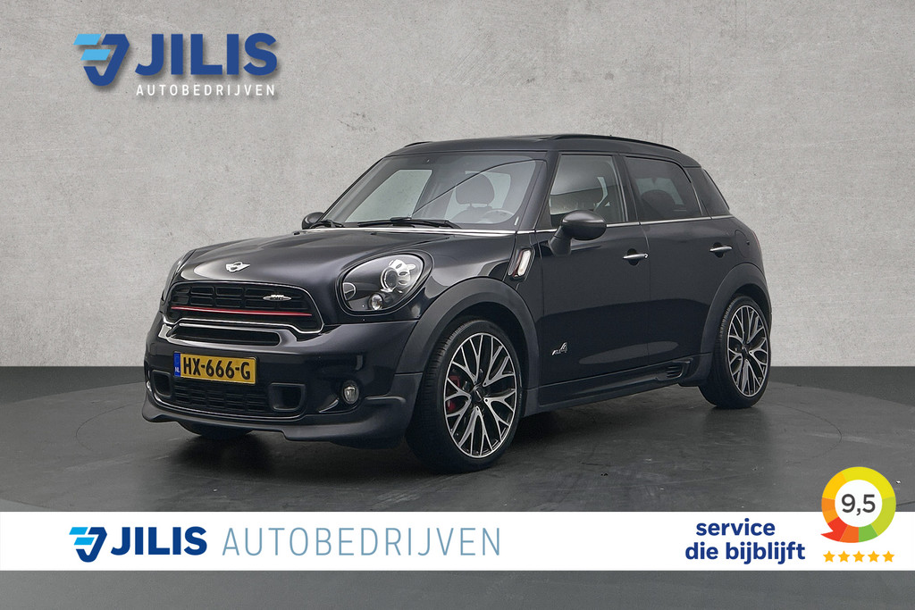 MINI Countryman 1.6 JCW 218 PK ALL4 Chili | PANO | Lederen bekleding | Stoelverwarming