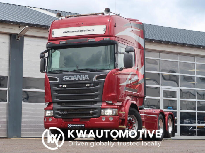 Scania R730 V8 6X2-2/ FULL AIR/ HYDRAULICS