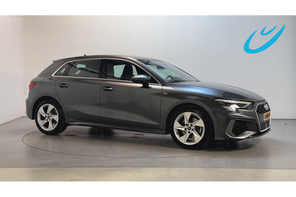 Audi A3 Sportback 30 TFSI S Edition Leder-Stof LED Virtual Cockpit Navigatie Parkeersensoren