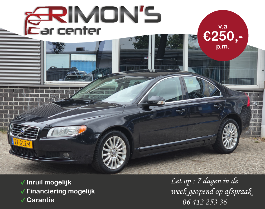 Volvo S80 2.5 T Dealer Onderhouden Zie Foto Licht krassen 1 Ste Eigenaar