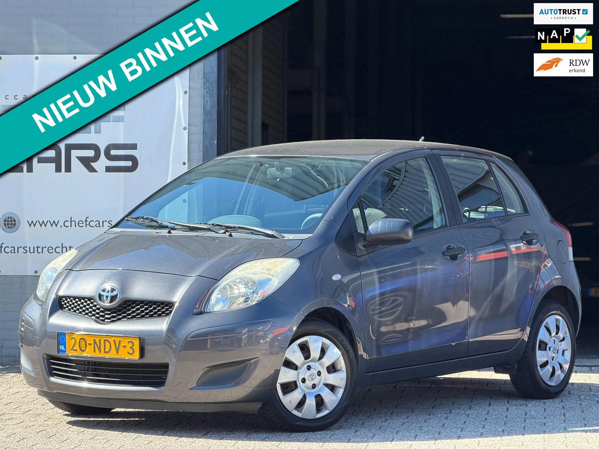 Toyota Yaris 1.3|NAP|AIRCO|NIEUWEAPK|BEURT|5DEURS|2EIGENAAR!