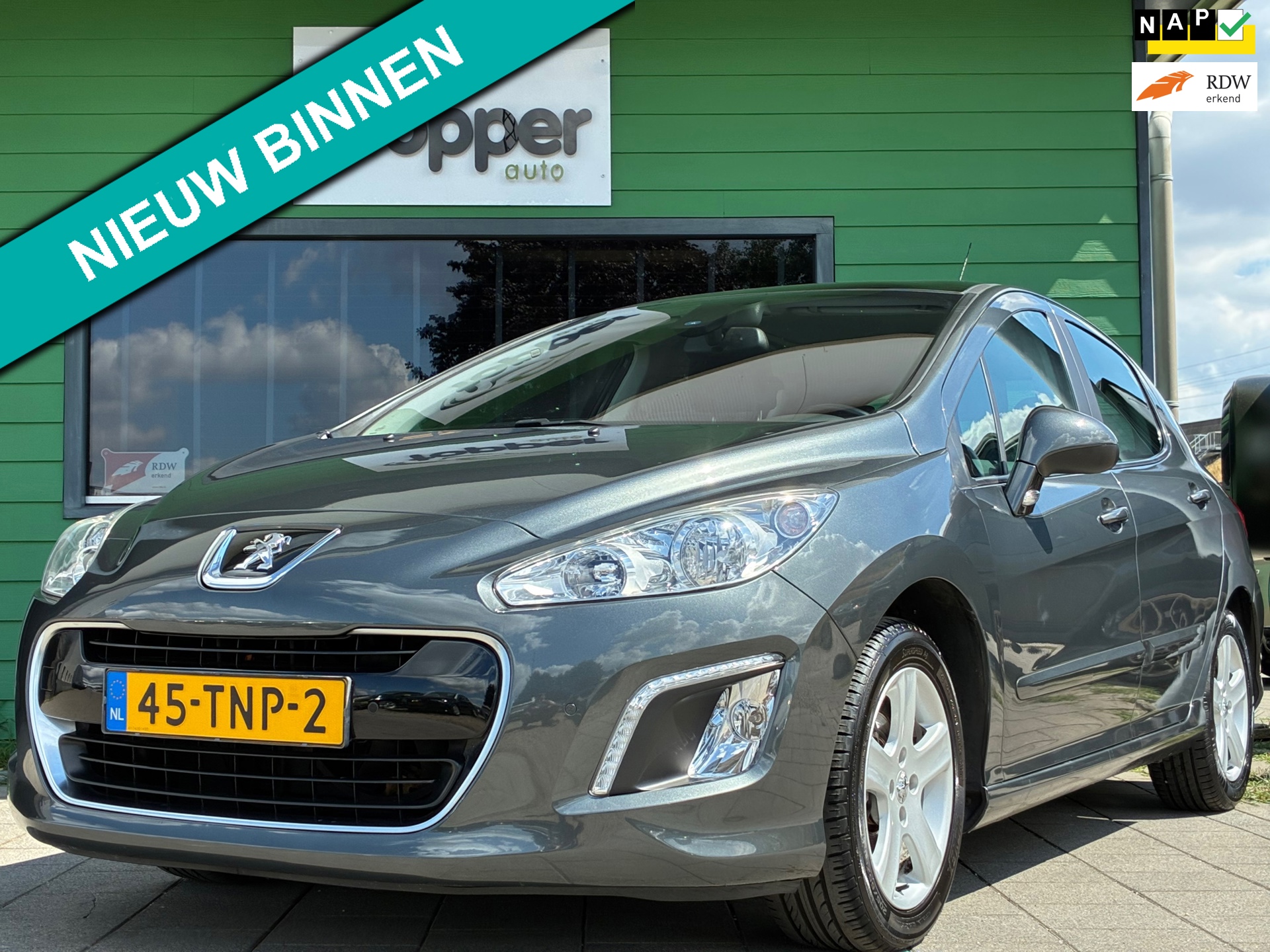 Peugeot 308 1.6 VTi Active|2e Eigenaar|Navigatie|Panoramadak|Climatronic|CruiseControl|Trekhaak|