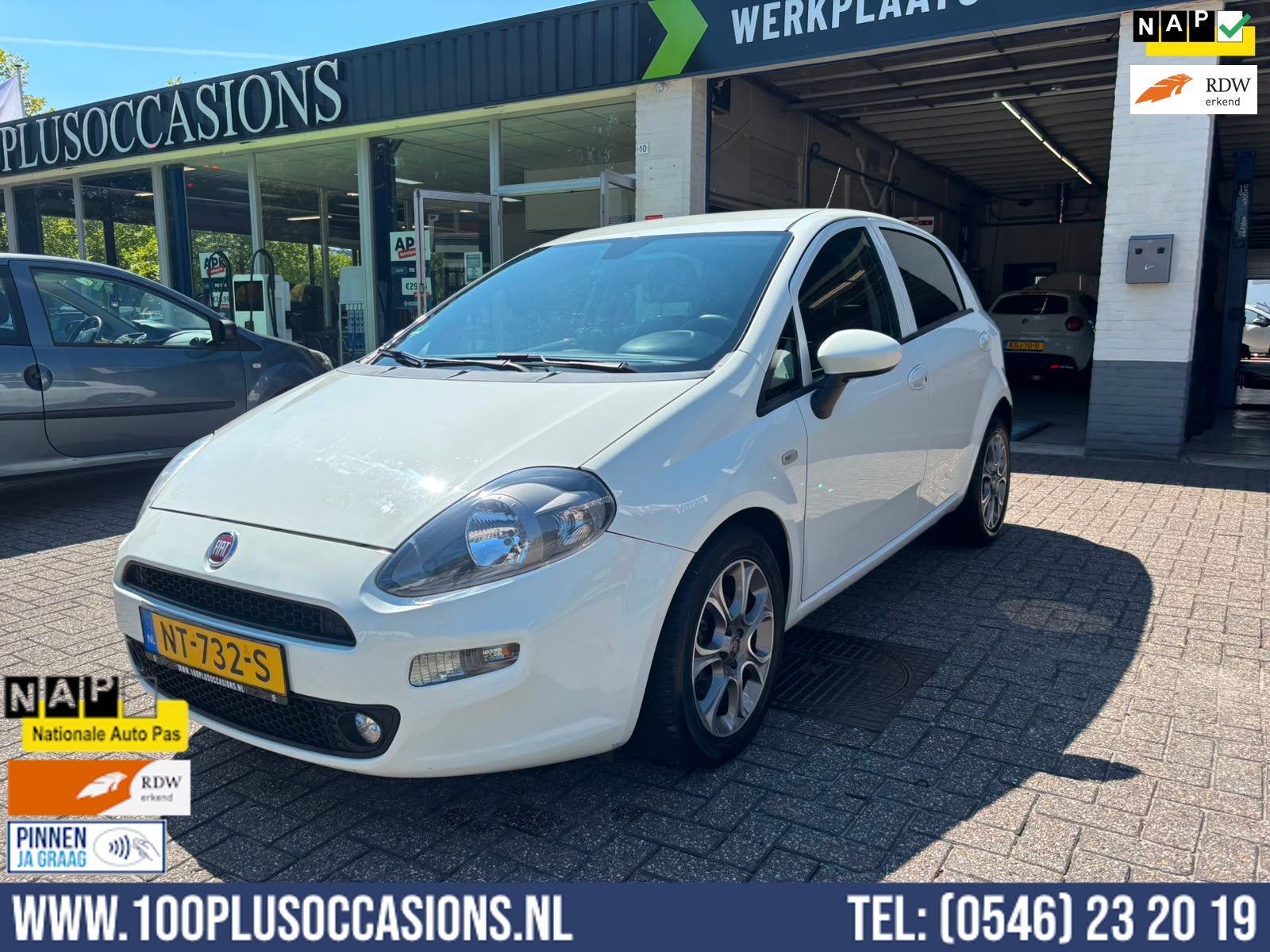 Fiat Punto Evo 0.9 TwinAir Lounge | Nwe apk | Kleine beurt | Airco | Zeer zuinig |