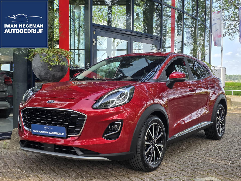 Ford Puma 1.0 EcoBoost Hybrid Titanium X | Navigatie | Cruise Control | Stoel + Voorruit + Stuurverwarming