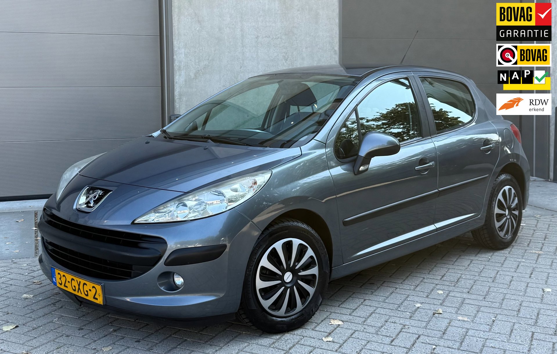 Peugeot 207 1.4 VTi Cool 'n Blue Grijs 2008 NAP|APK|AIRCO