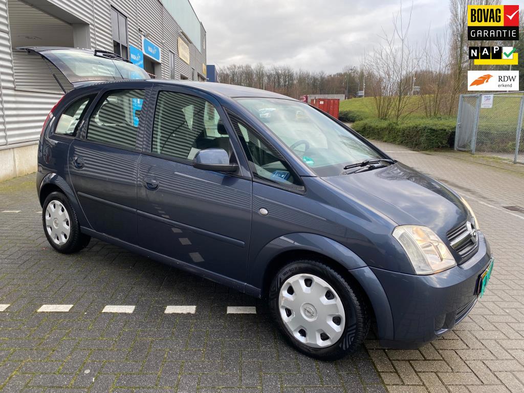 Opel Meriva 1.6-16V Enjoy , hoge instap , nieuwe apk , auto vol met opties , airco , trekhaak , volledige onderhoudshistorie erbij
