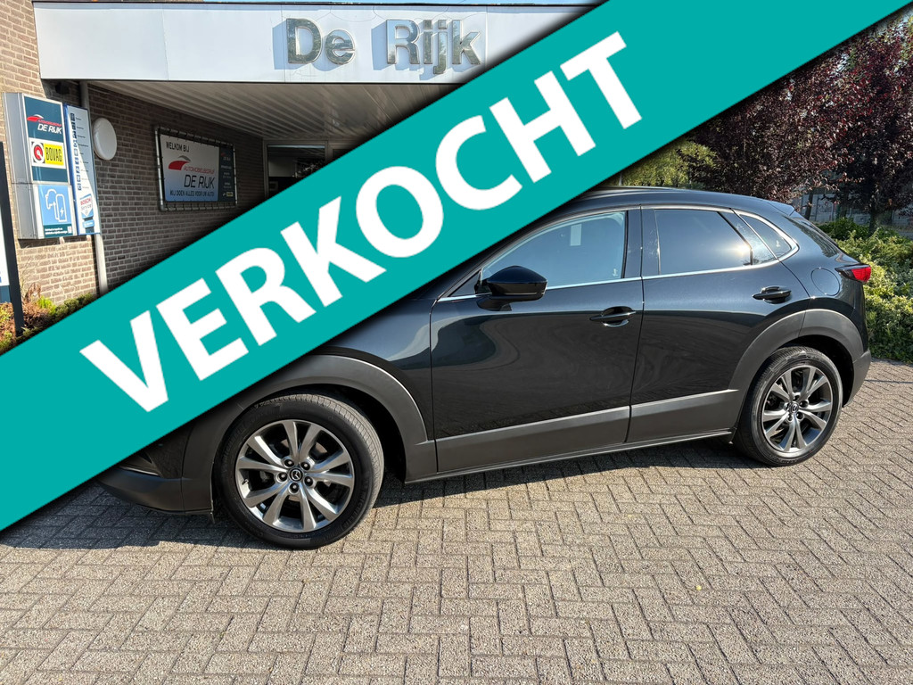 Mazda CX-30 2.0 e-SkyActiv-X M Hybrid Luxury | 1e Eigenaar | Leder, Navi, Camera, Trekhaak, El. Achterklep | Dealeronderhouden