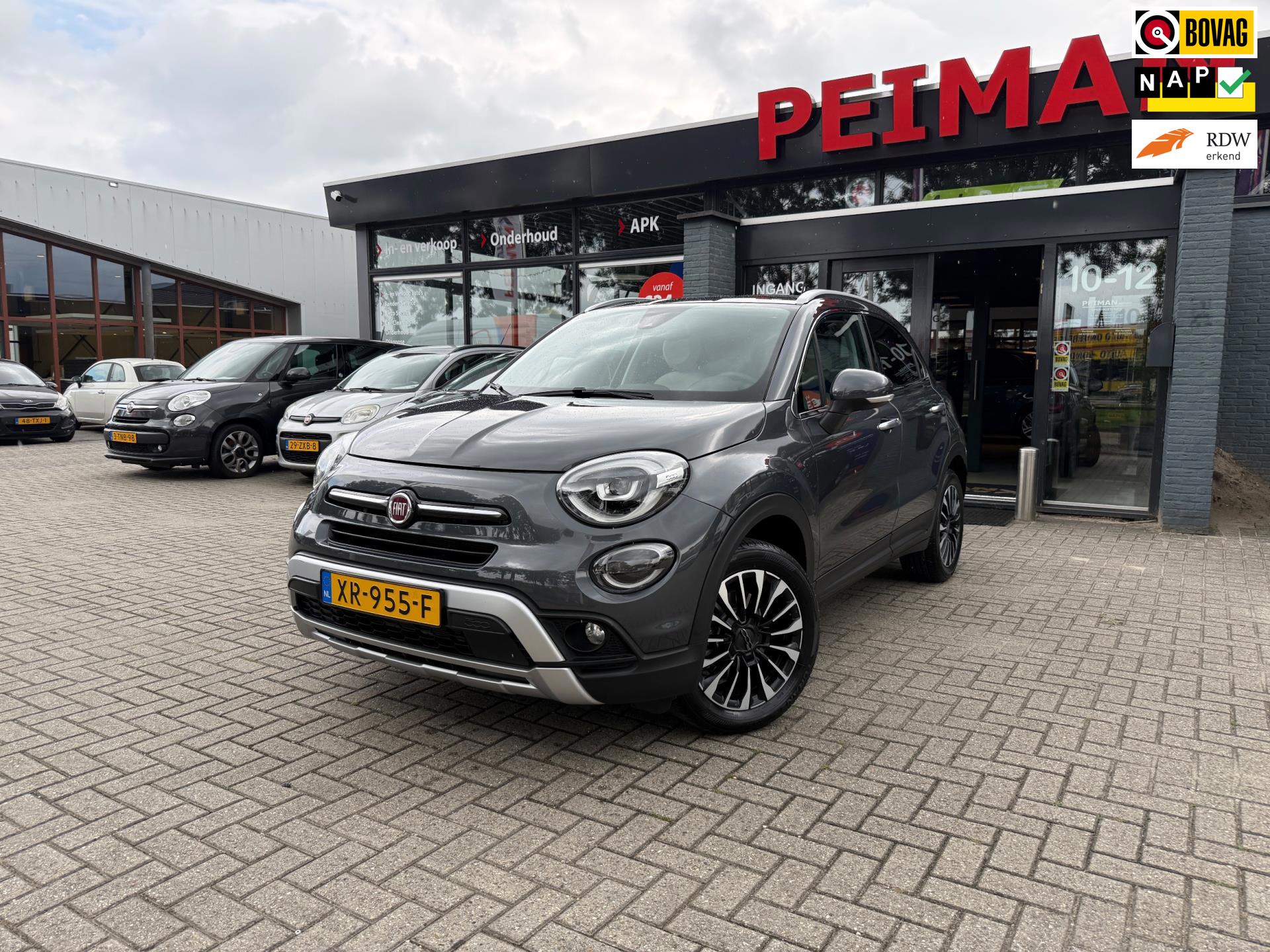 Fiat 500 X Cross 1.3 GSE City Cross Opening Edition| Automaat | Afneembare trekhaak | Cruise | Full map navi | Parkeersensoren