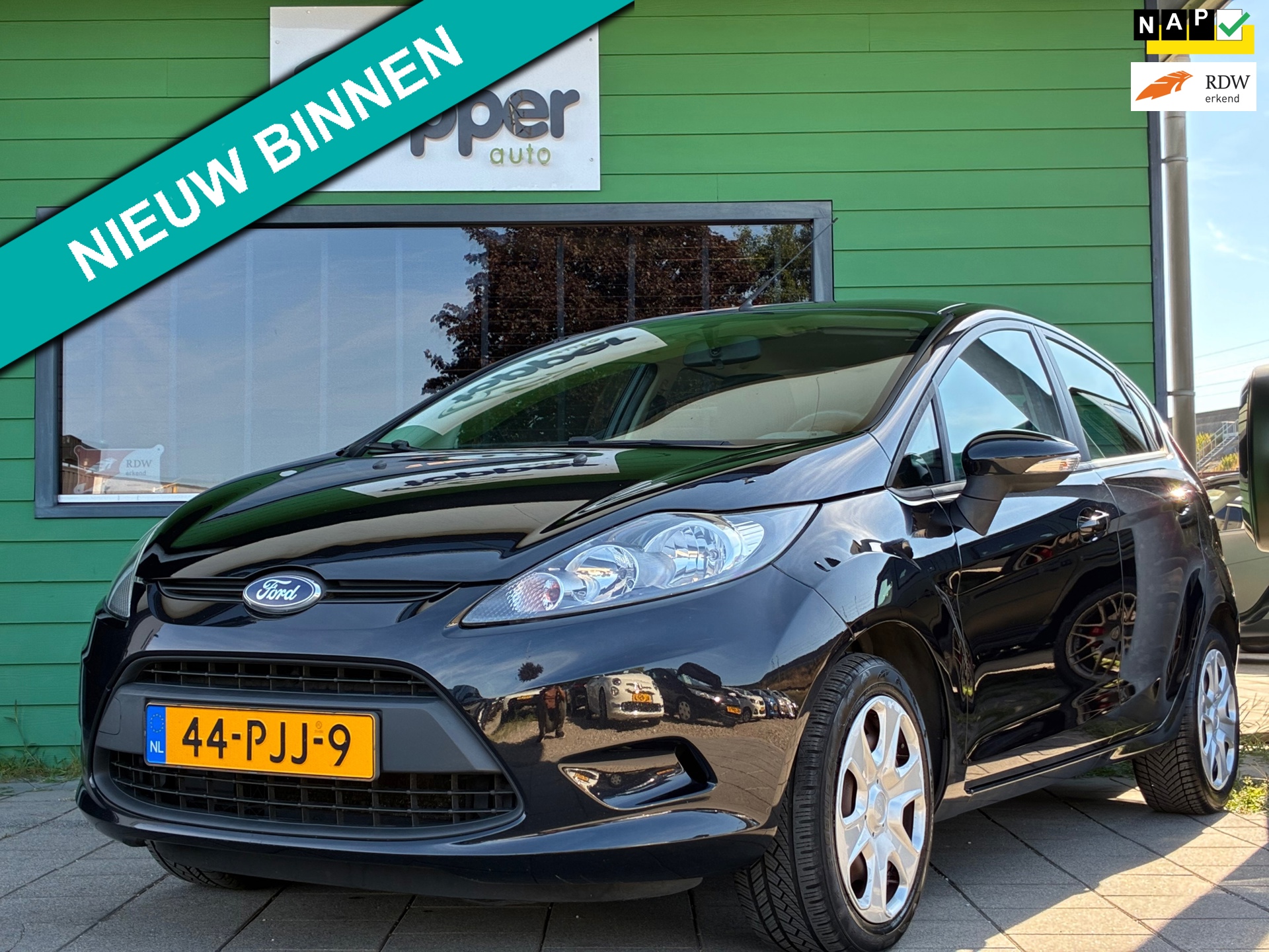 Ford Fiesta 1.25 Limited|2e Eigenaar|D-riem v.v.|Airco|Elektr.ramen|Nieuwe APK|NAP|