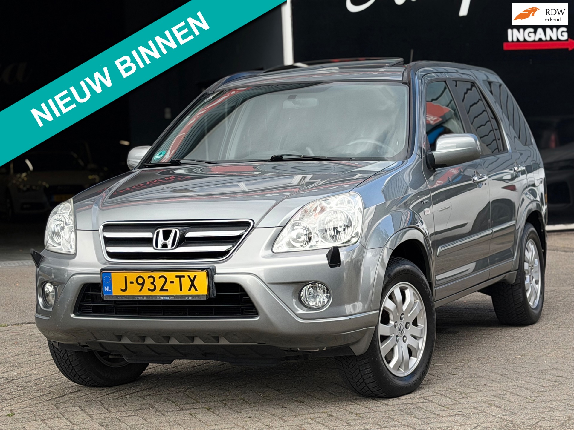 Honda CR-V 2.0i ES AUTOMAAT OPEN-DAK/LEDER/STOELVERW/CRUISE | NETTE AUTO !