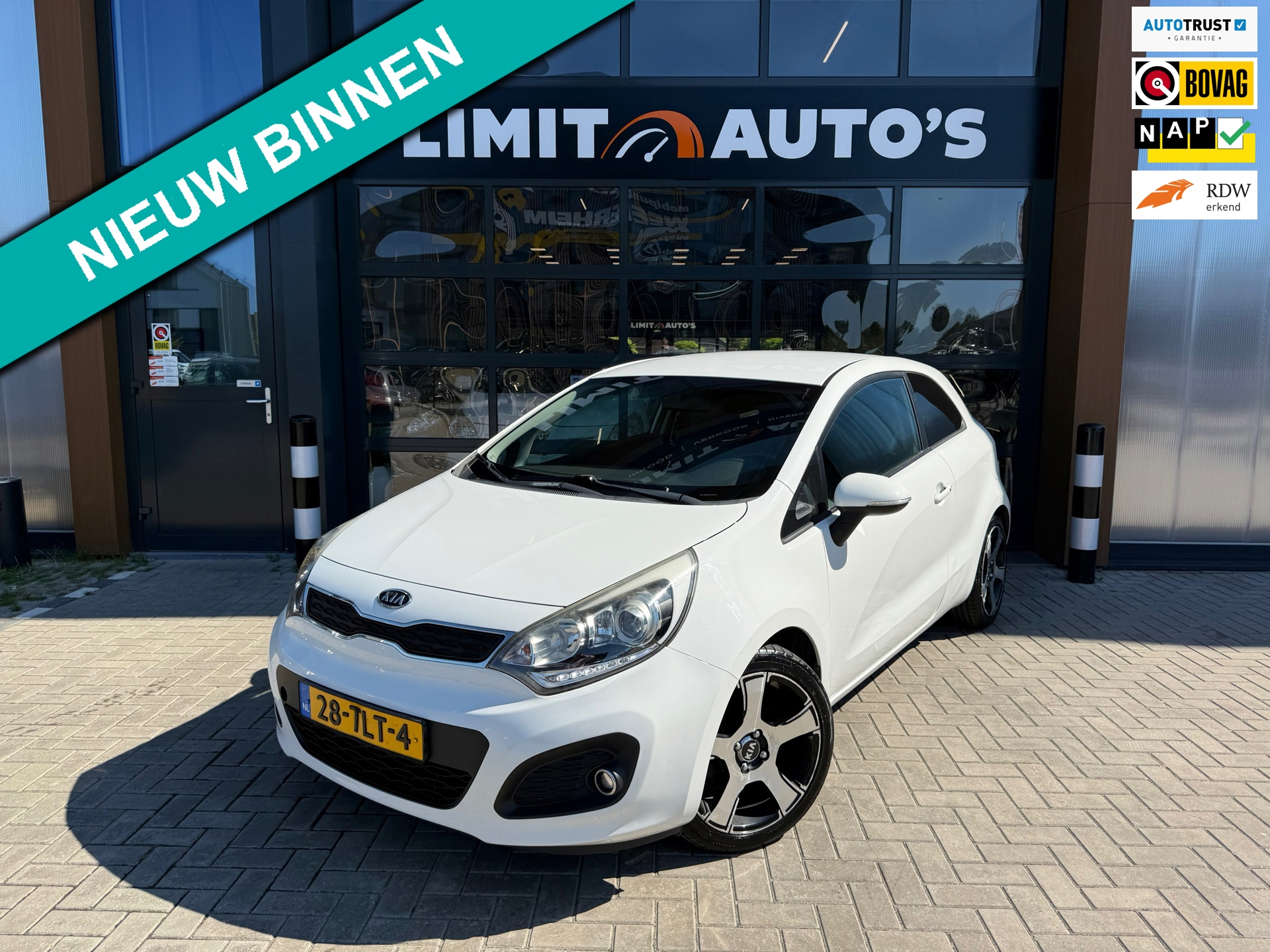 Kia Rio 1.2 CVVT Super Pack/Keyless/Climate/Cruise/Leer/Pdc/Lmv/Nap