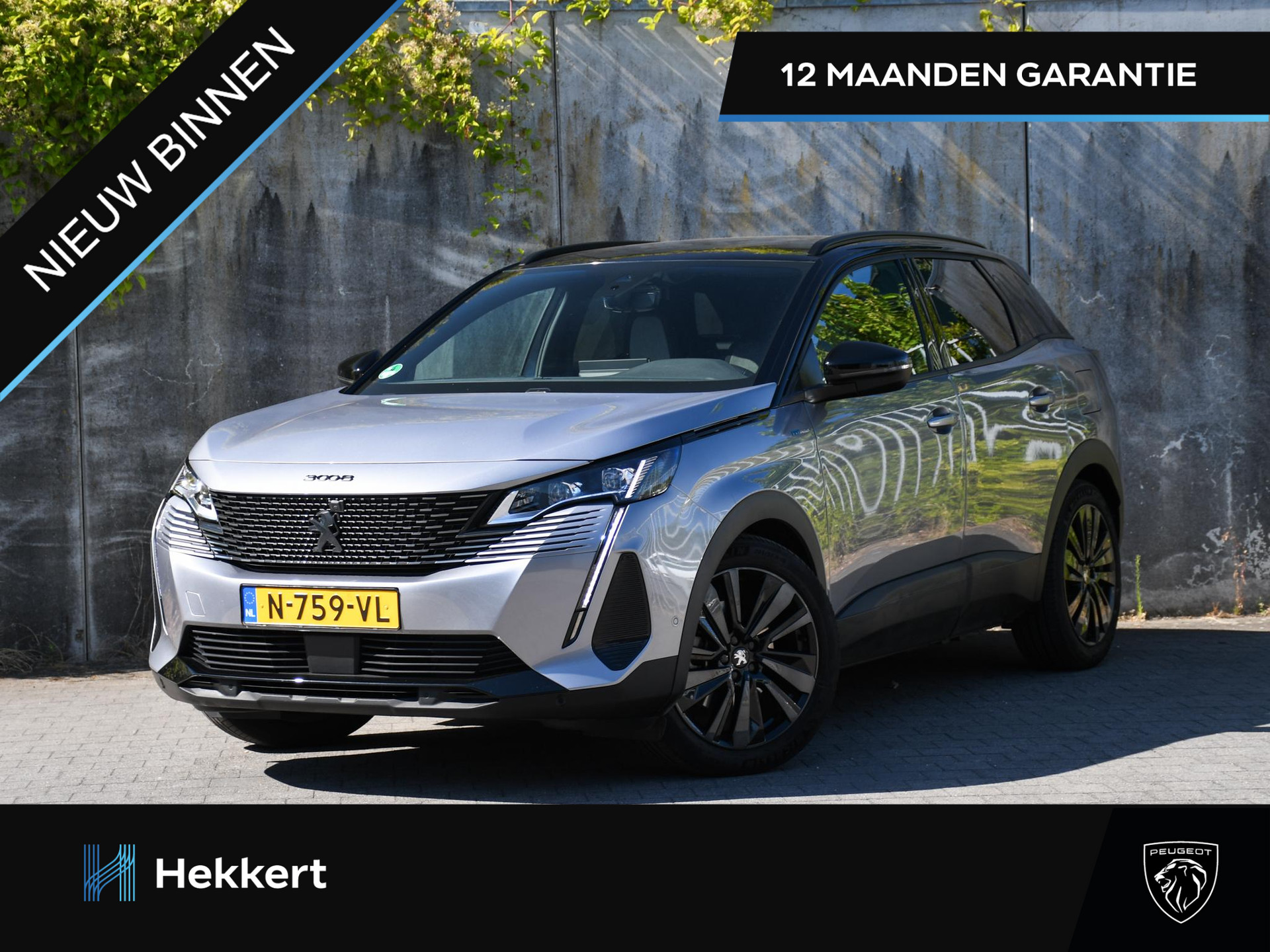 Peugeot 3008 Blue Lease GT 1.6 Plug-in HYbrid 225pk Automaat