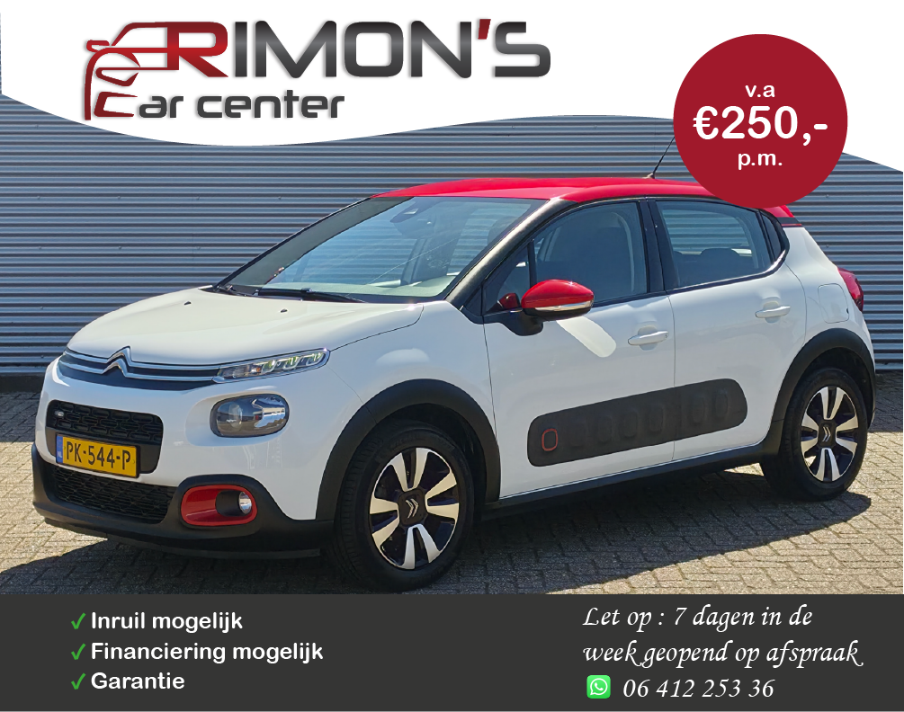 Citroën C3 1.2 PureTech Shine Camera Carplay Stoelverwarming
