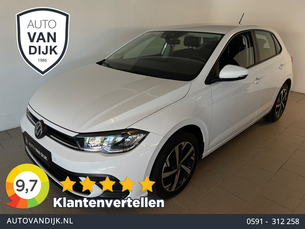Volkswagen Polo 1.0 TSI Life Business Multimedia CLIMA CRUISE PARKEERSENSOREN APPLE CARPLAY STOELVERWARMING TREKHAAK NIEUW MODEL