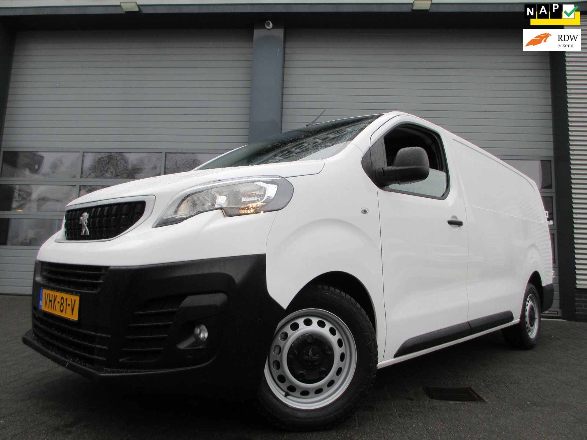 Peugeot Expert 2.0 BlueHDI L3, 122pk, 3-Zits, Camera, Airco, PDC, Cruisecontrol, Sortimo.