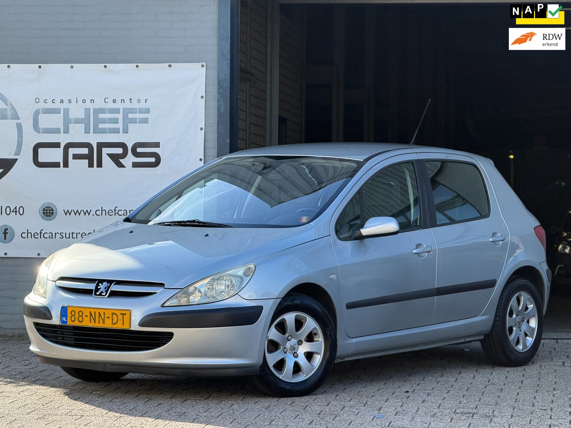 Peugeot 307 1.6|NAP|AUTOMAAT|AIRCO|CRUISE|DISTRVV|NIEUWEAPK!