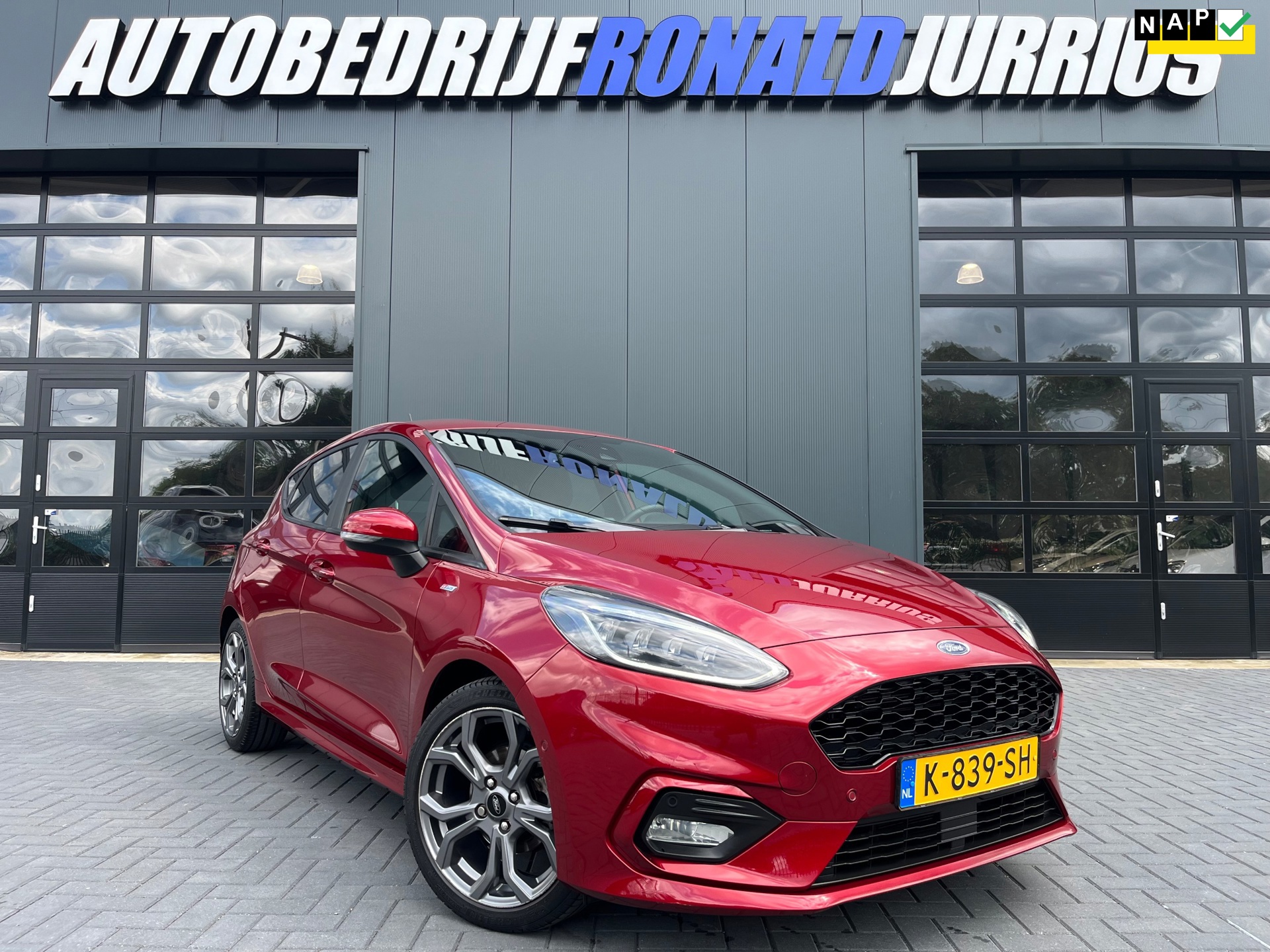 Ford Fiesta 1.0 EcoBoost ST-Line NL.Auto/Automaat/Full Led/Winterpack/Climatronic/Cruise/Carplay/1Ste Eigenaar/Dealer onderhouden