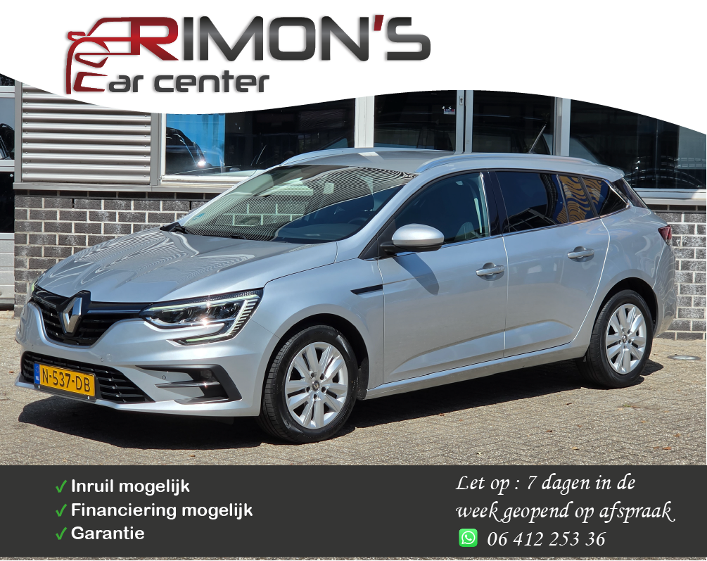 Renault Mégane Estate 1.0 TCe Business Zen Camera Navi Carplay Incl Btw