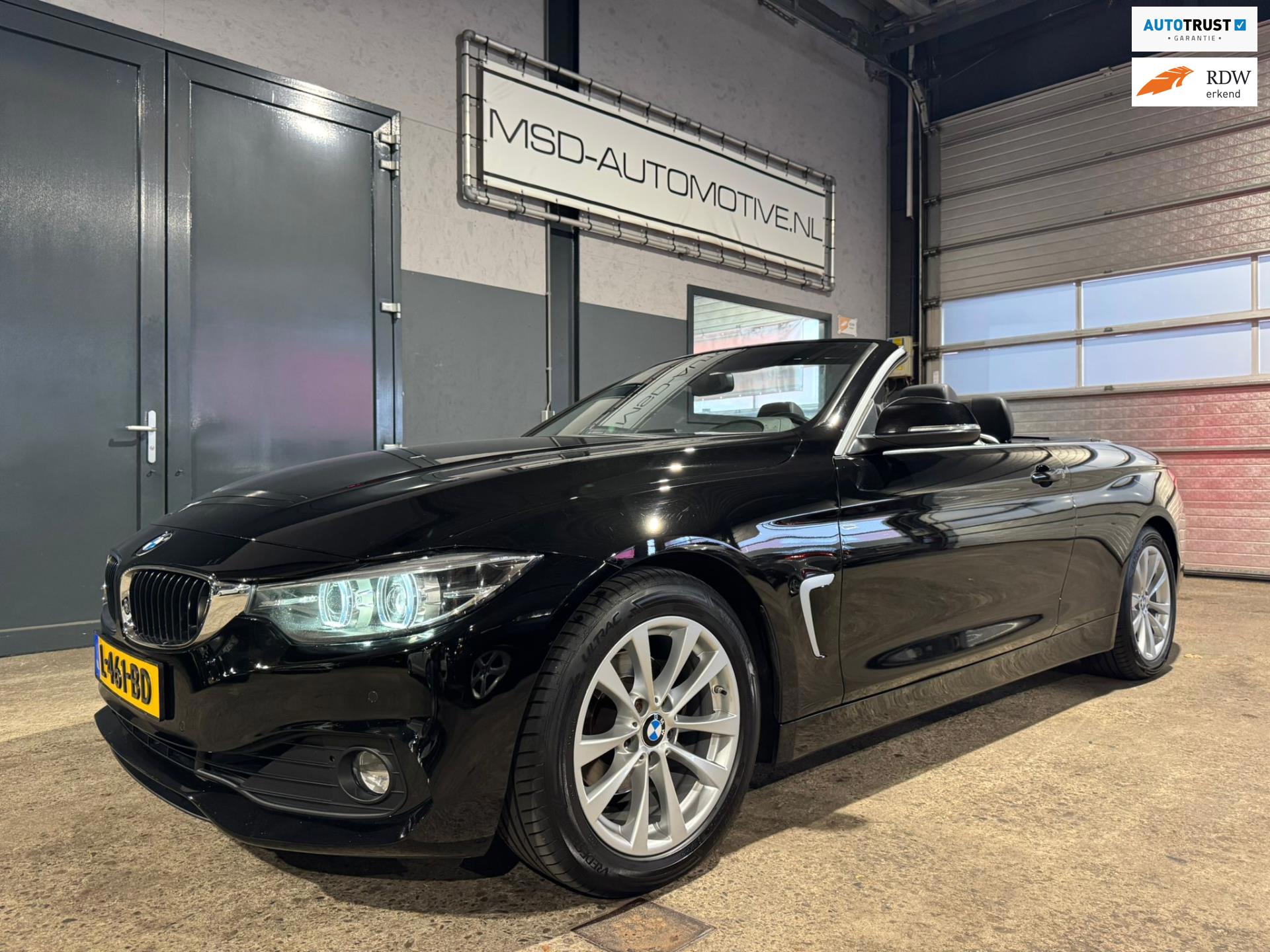 BMW 4-serie Cabrio 420i High Executive Leder Stoelverwarming