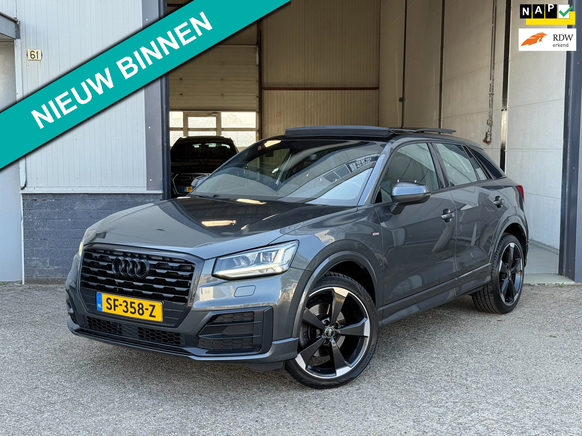 Audi Q2 1.4 TFSI CoD S-Line automaat Pano|Ambient Light|NAP!