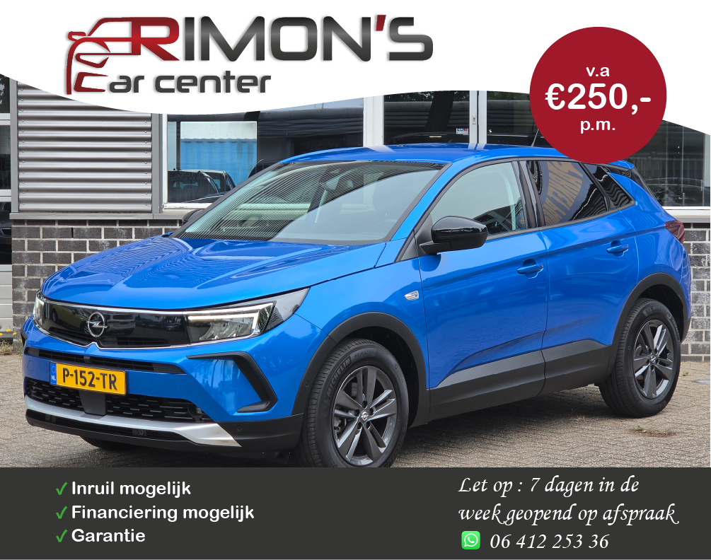 Opel Grandland 1.2 Turbo Business Edition Carplay 360 Camera Pdc Nap