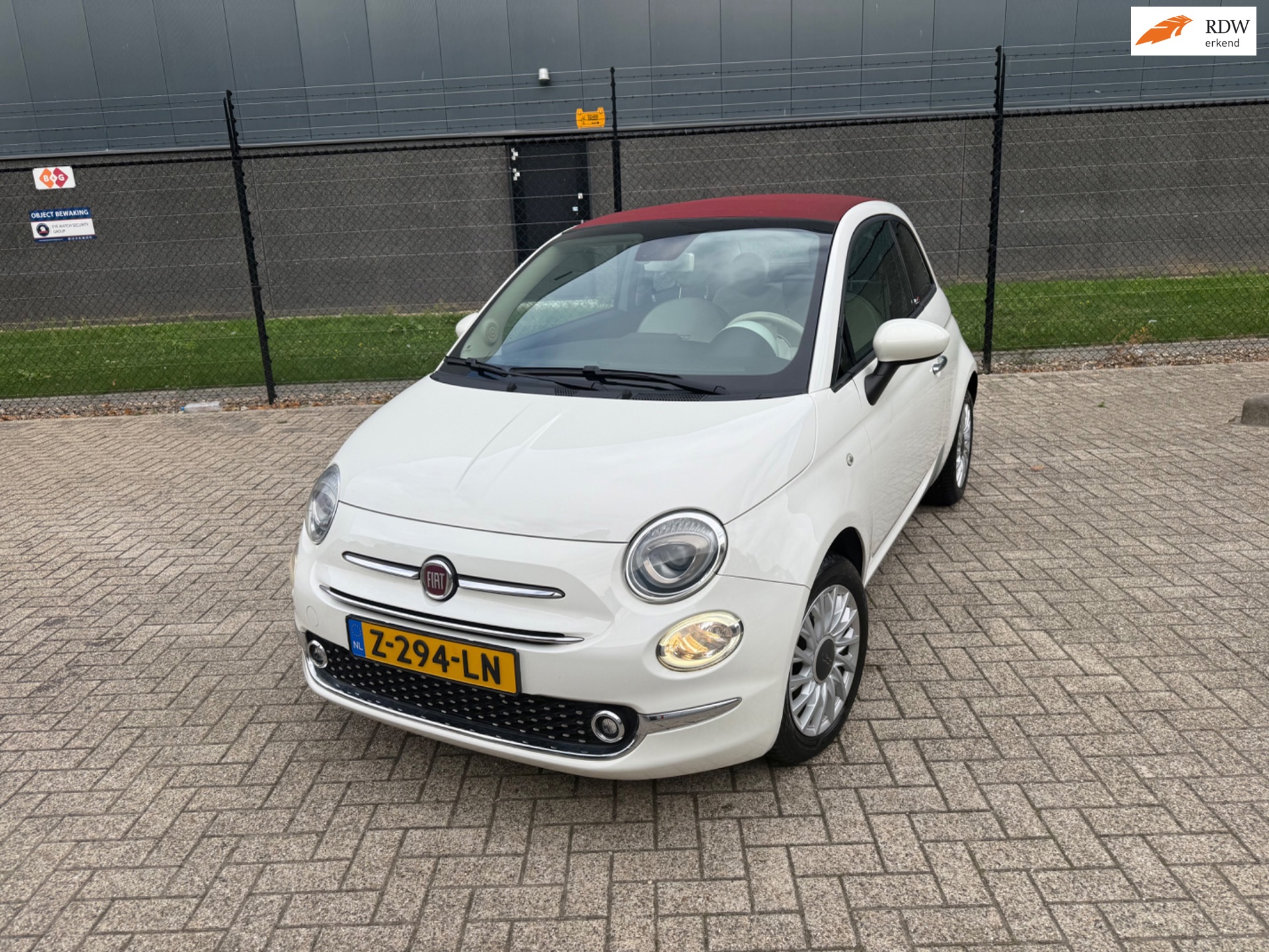 Fiat 500 1.2 Cabrio *Navigatie-ECC Airco-Cruise*