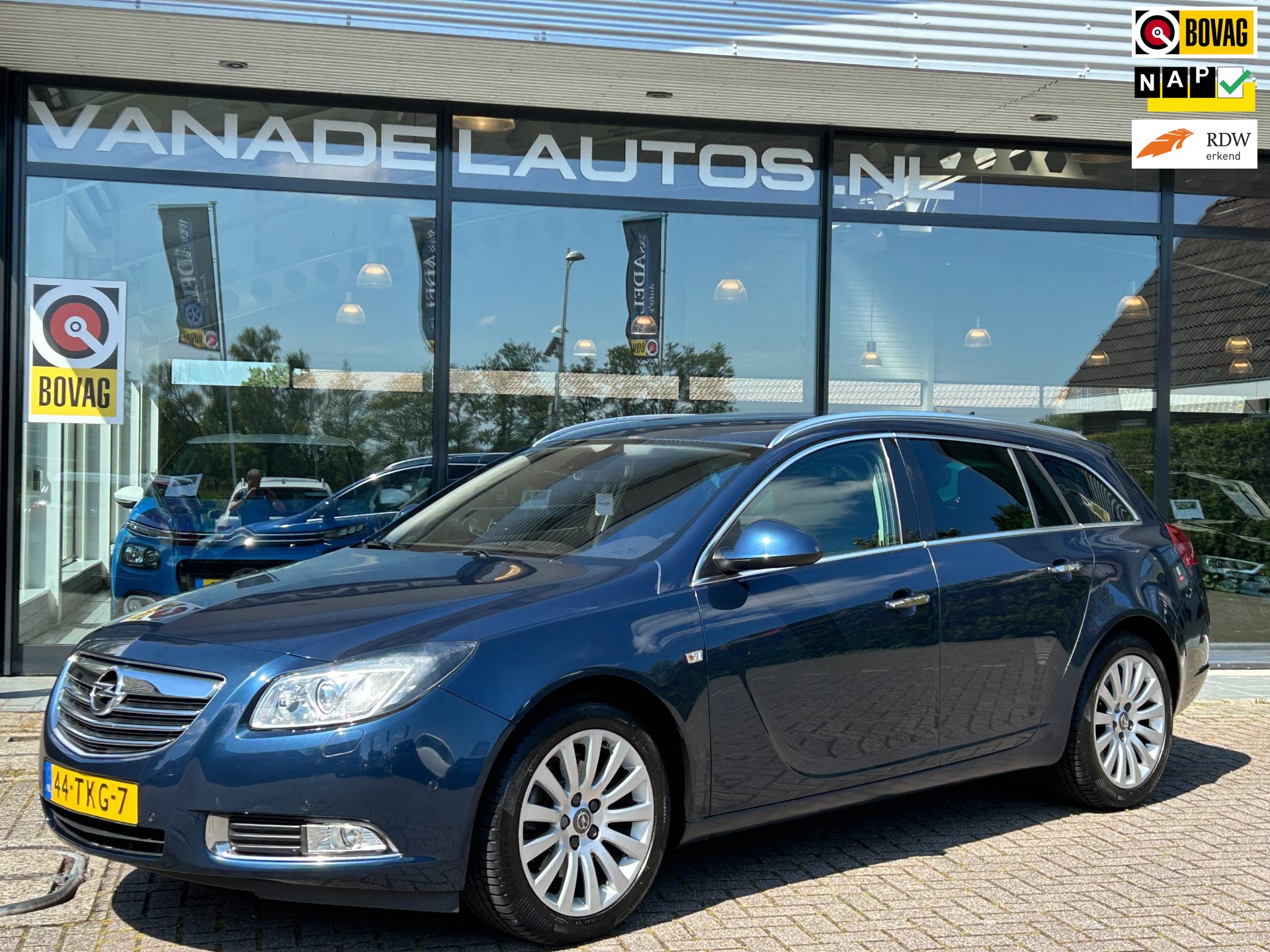 Opel Insignia Sports Tourer 1.6 T Cosmo Navi Clima Cruise Park.Sens Trekhaak NL-Auto NAP Dealeronderhouden!