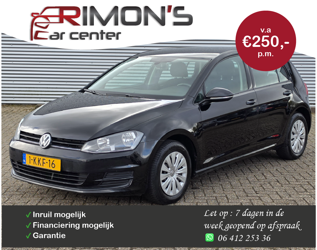Volkswagen Golf 1.6 TDI Automaat 1Ste Eigenaar Dealer Onderhouden