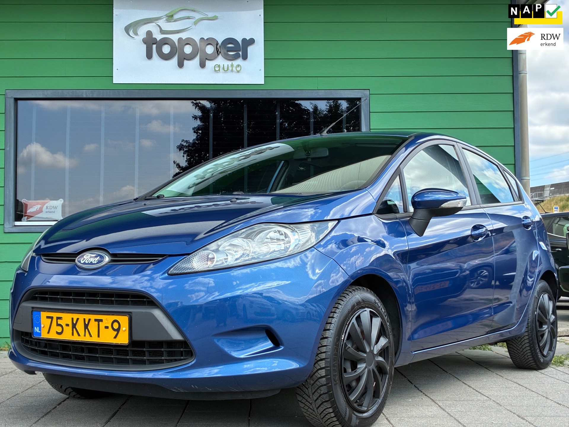 Ford Fiesta 1.25 Limited|Airco|Elektr.ramen|5-Deurs|Nieuwe APK|NAP|