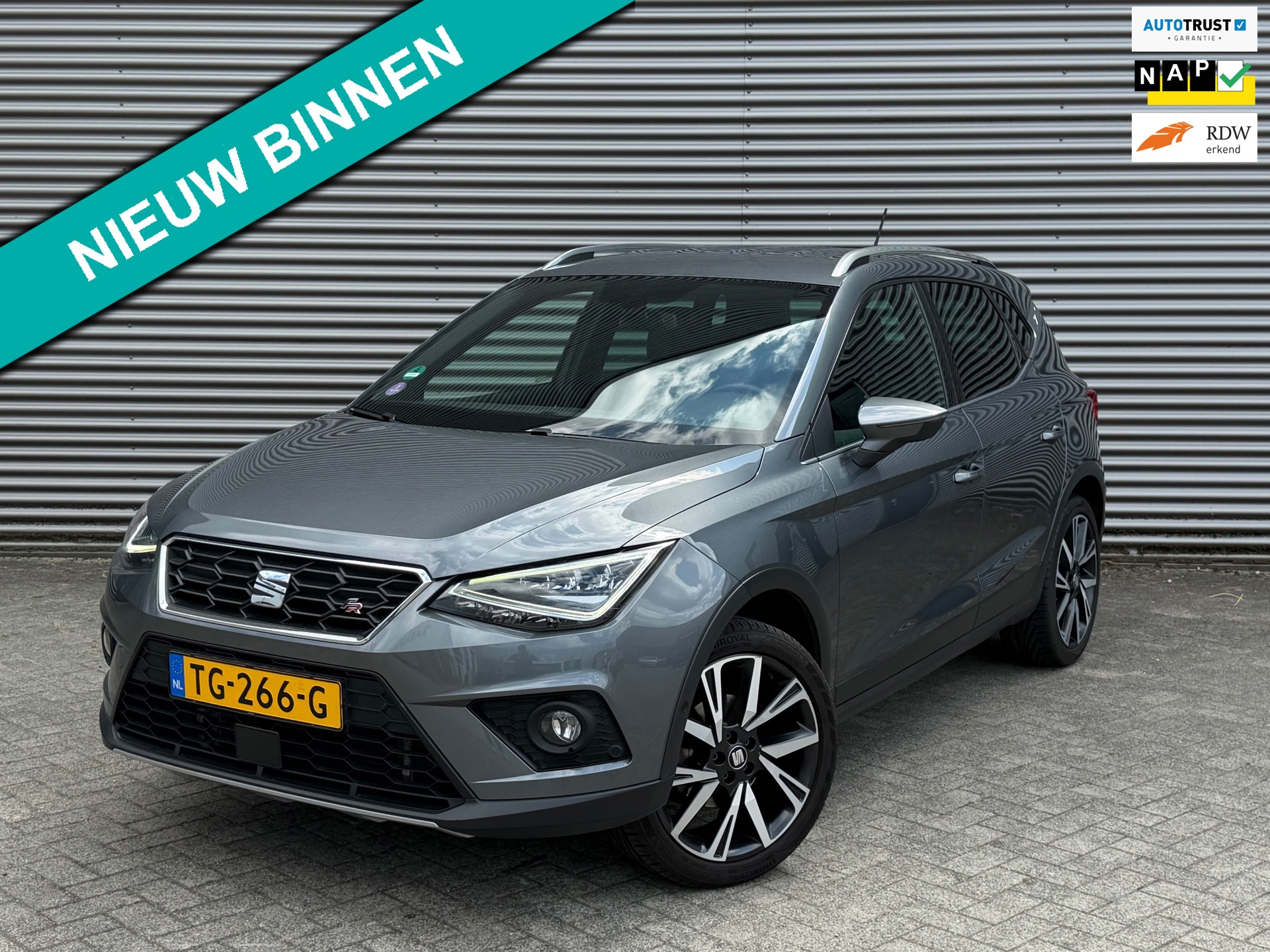 Seat Arona 1.5 TSI FR l CAM l Keyless l Leder l 150 PK l NAP