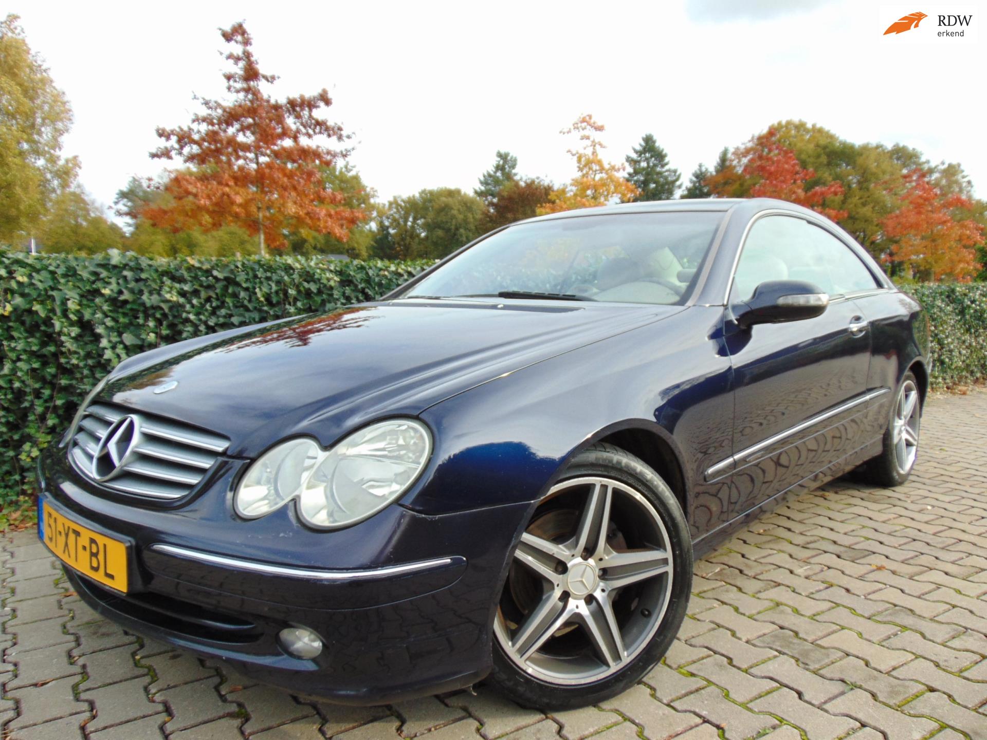 Mercedes-Benz CLK-klasse Coupé 200 K. Elegance , 6-Bak , Clima / Cruise / Elec.Pakket / 17" AMG Velgen