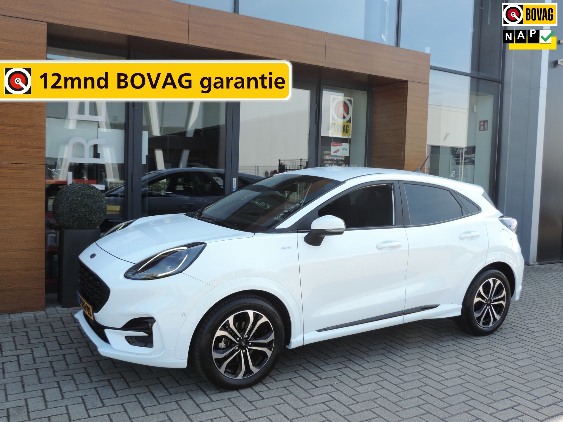 Ford Puma 1.0-T 125PK Hybrid ST-Line AUTOMAAT 31.000km | 1e Eig | Winterpack | Priv.gas | 17” | CarPlay | ECC | Camera | Bluetooth