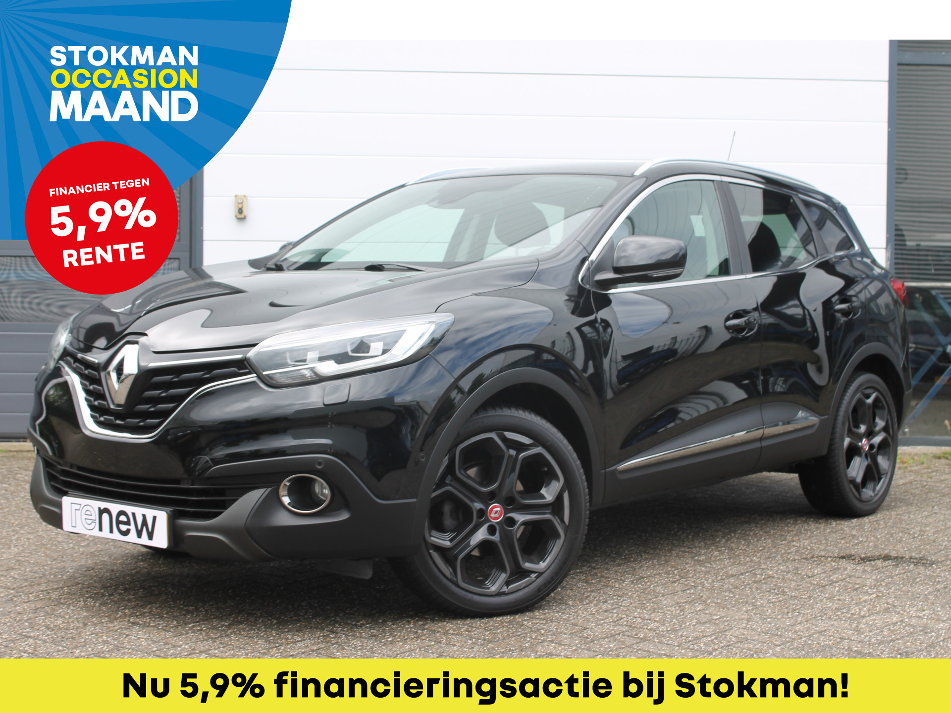 Renault Kadjar 1.6 TCe 165 PK Black Edition