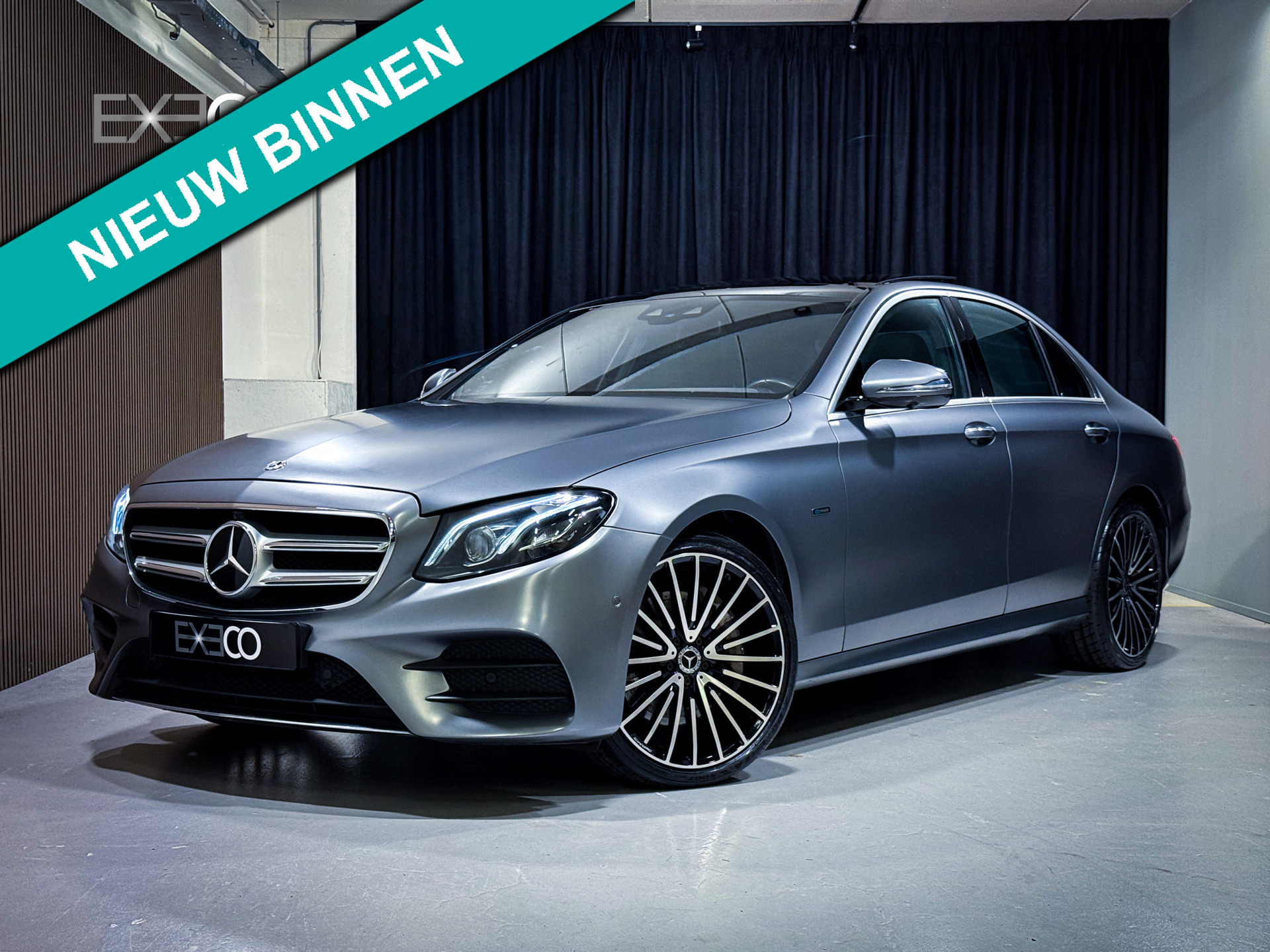 Mercedes-Benz E-klasse 350 e AMG |Magno|Pano|AirMatic|HUD|Burmester|Memory|360|Multibeam|Rollo|Dodehoek