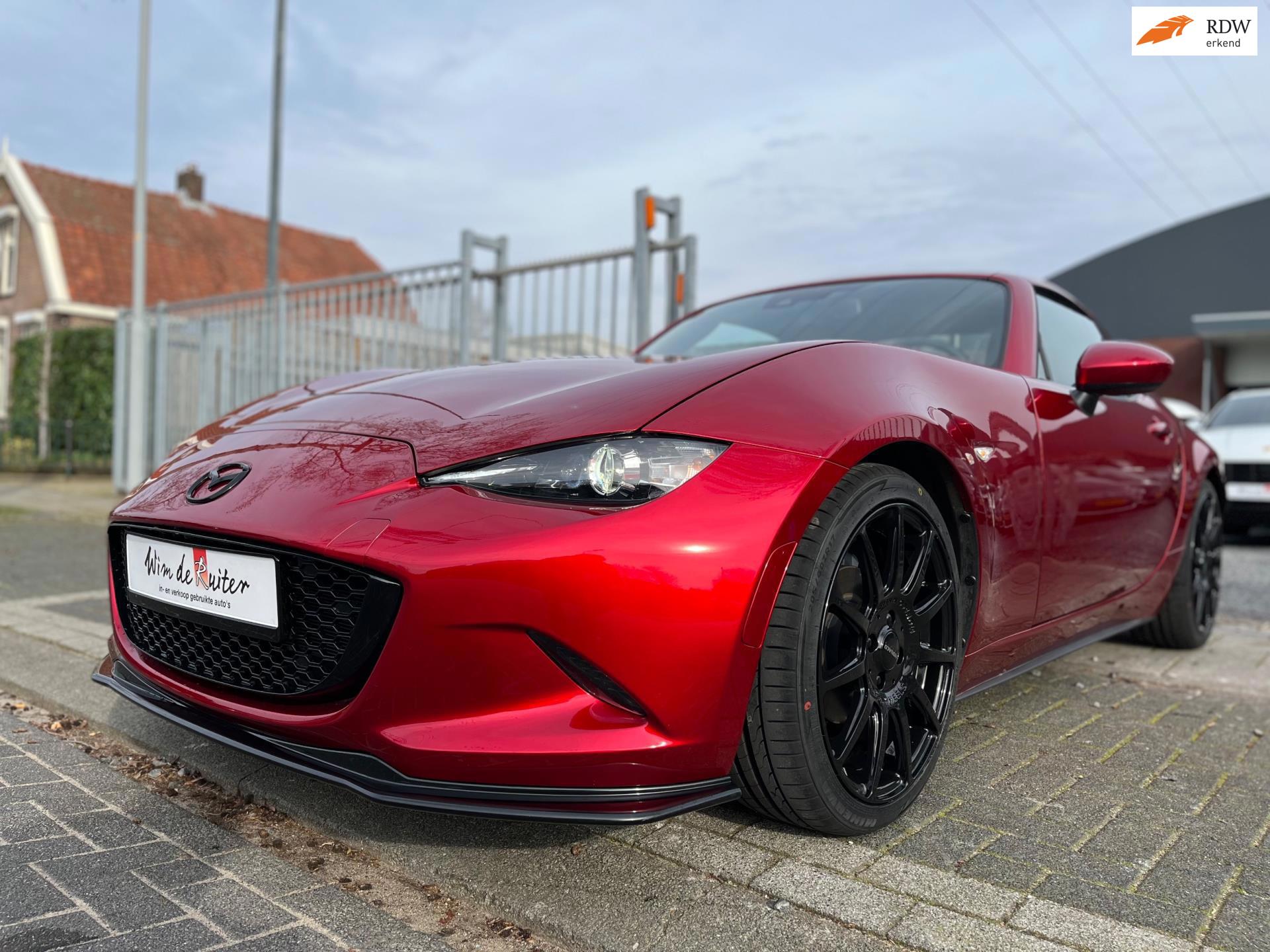 Mazda MX-5 1.5 SkyActiv-G 132 GT-M Roadster | Recaro sportstoelen | 17” | camera | navi |