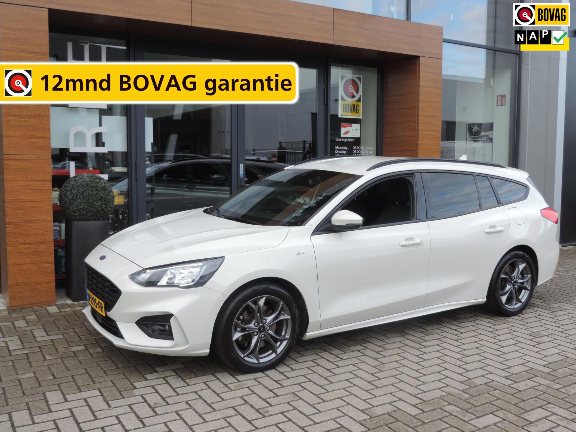 Ford Focus Wagon 1.0-T 125PK Hybrid ST Line Business | 1e Eig | Metropolis White | Winterpack | 17” | Keyless | LED kopl | Camera