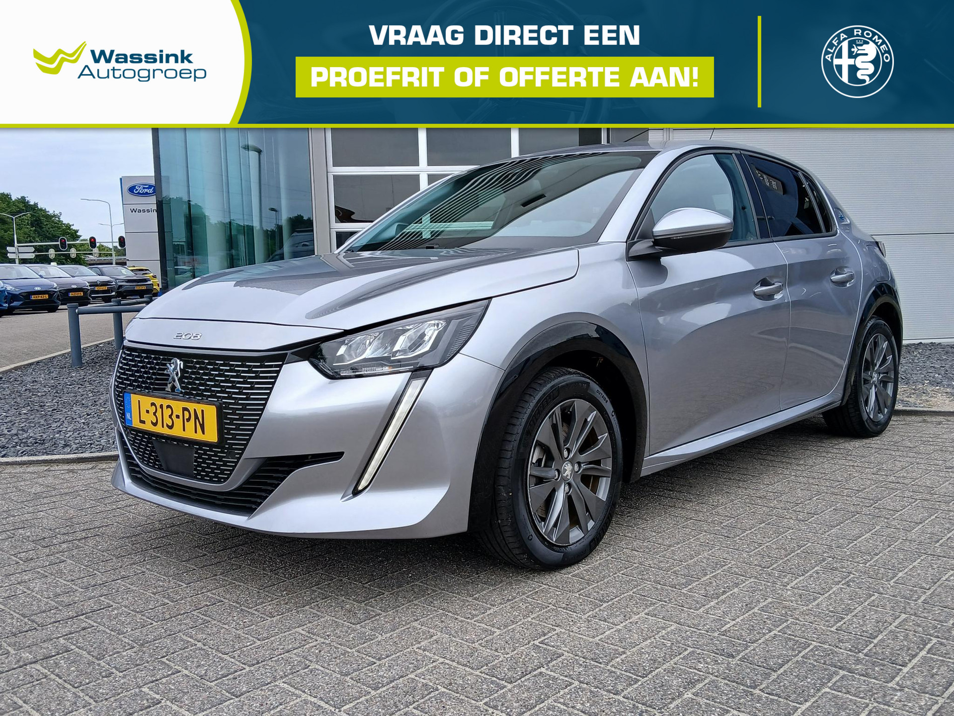 Peugeot e-208 EV Allure Pack 50 kWh | Navigatie By App | Camera