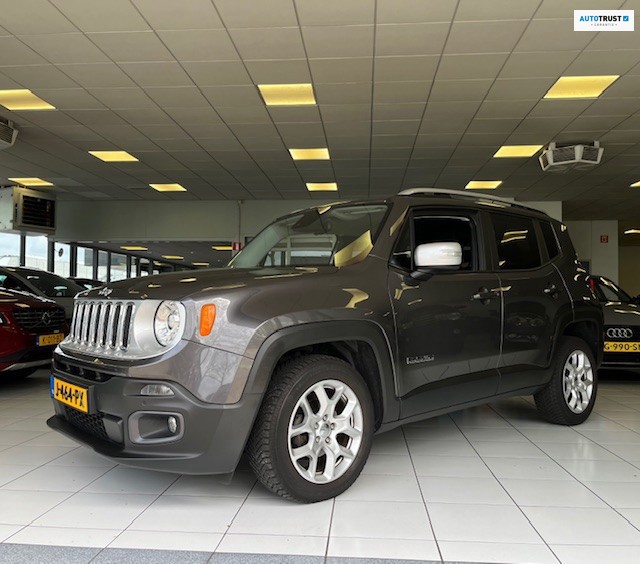 Jeep Renegade 1.4 MultiAir Limited/Automaat/Trekhaak/Navi/Cruise/Bluetooth
