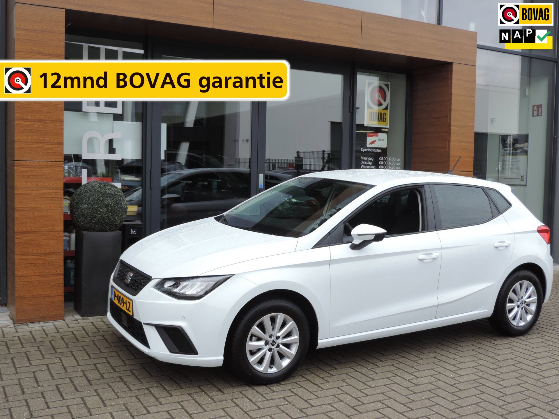 Seat Ibiza 1.0 EcoTSI Style Business Intense 74.000km | Stoelverw | LED kopl | ECC | CarPlay | Virt.dash | DAB | PDC v+a | Priv.gl