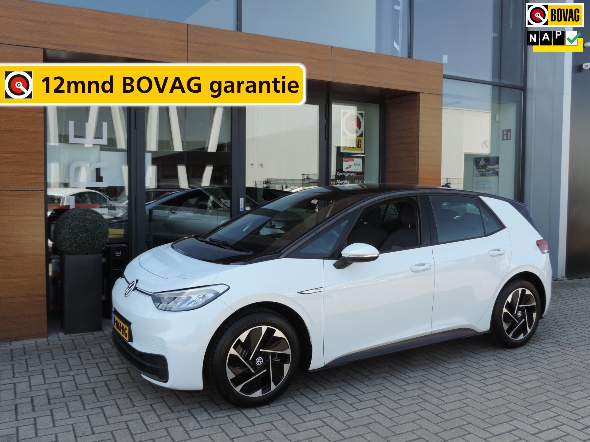 Volkswagen ID.3 Pro 58 kWh 76.000km | SOH 89% |1e Eig | NL-auto | Stoel/stuurverw | ACC | ECC | LED kopl | 18” | CarPlay | PDC v+a